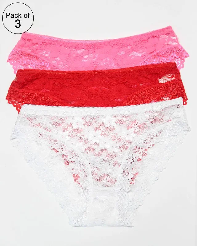 seamless wireless panties for women for a carefree experiencePack of 3 Net Panty – AF-102 – Mix Colors seamless wireless panties for women for a carefree experiencePack of 3 Net Panty – AF-102 – Mix Colors