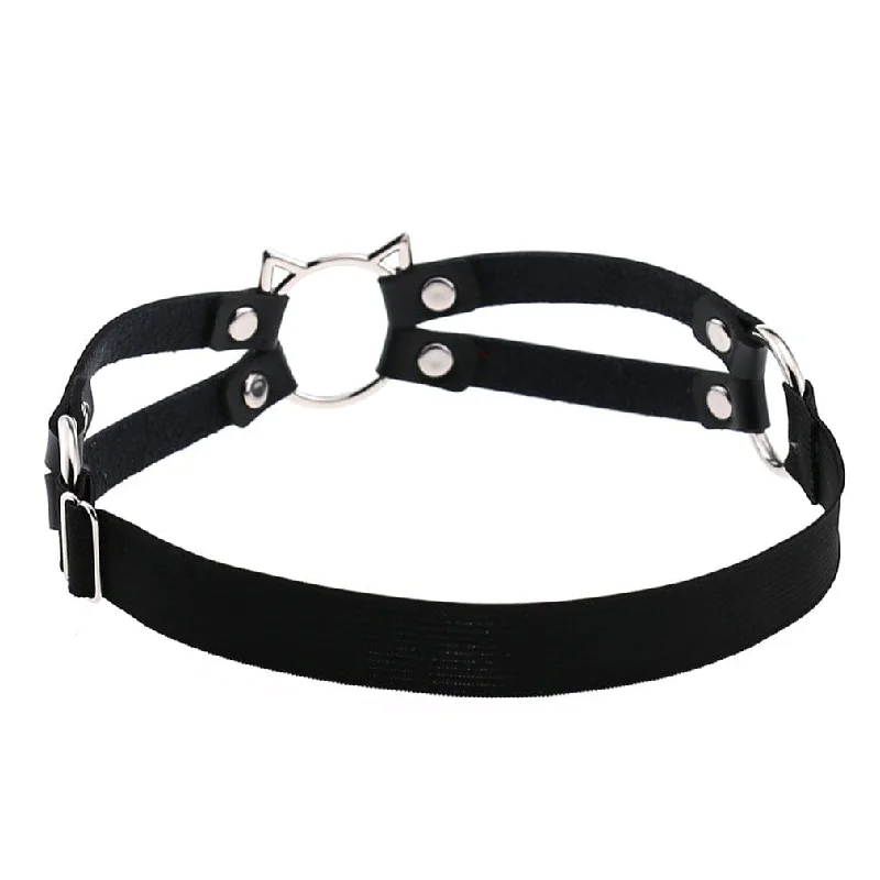 elastic women garters for comfortWomen's Punk Cat Bistratal Garter