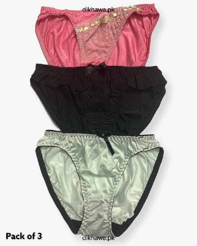 lace panties for women with a romantic touchPack of 3 Imported Stocklot Branded Net Panty With Silk Mid Waist Hipster Panty With Lace Panty lace panties for women with a romantic touchPack of 3 Imported Stocklot Branded Net Panty With Silk Mid Waist Hipster Panty With Lace Panty