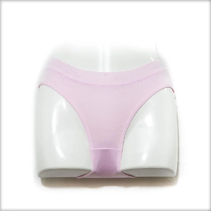 silk panties for women with a luxurious and smooth feelPink Cotton Panty