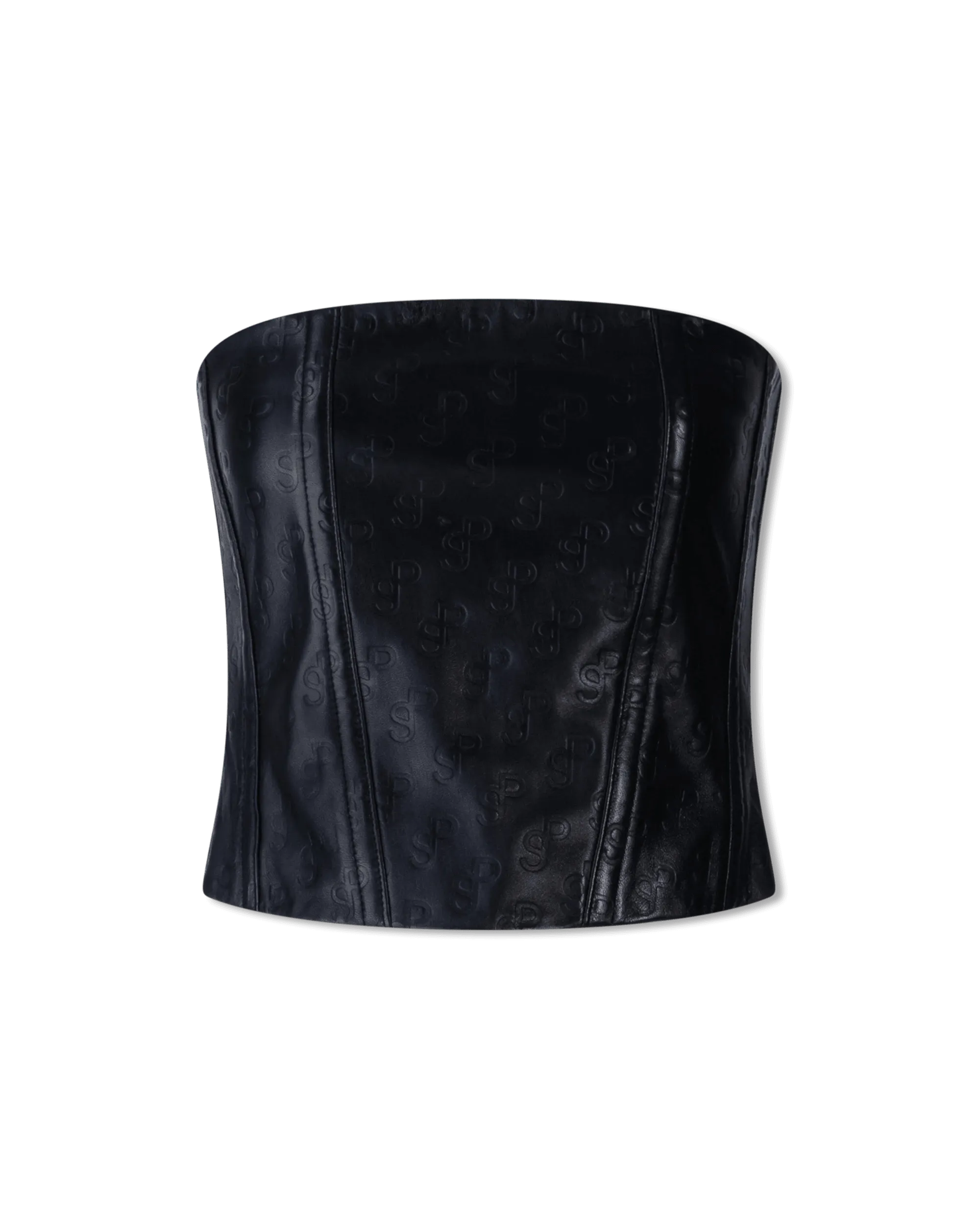 women camisoles & tanks for music festivalsLogo Embossed Corset