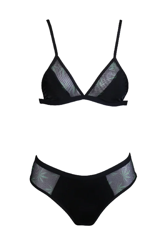 strapless lace bras for formal eventsAmnesia Haze Bra Set - Black