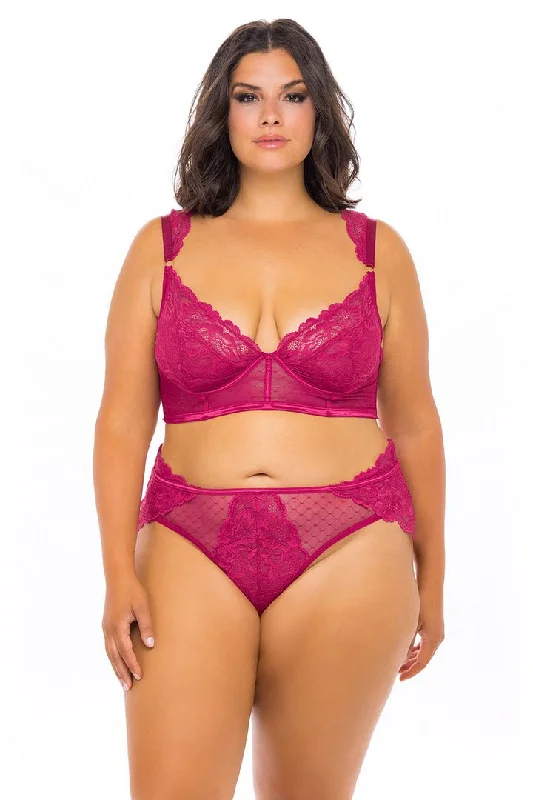 seamless t - shirt bras for everyday wearCurvy Harper Longline Bra Set