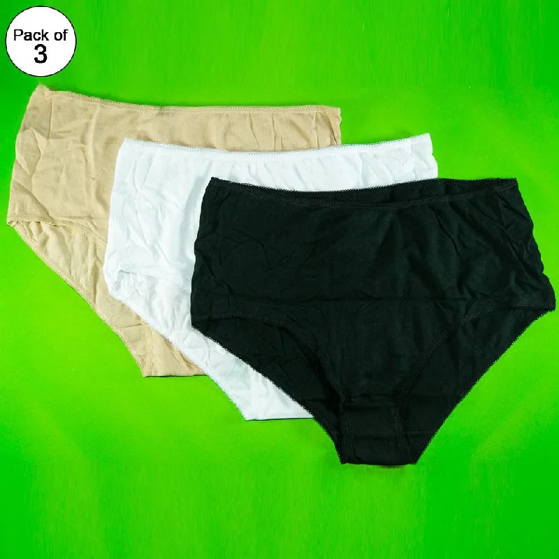 sheer panties for women with a seductive lookPack of 3 - Full Briefs - Flourish Cotton Panty - FL-512 sheer panties for women with a seductive lookPack of 3 - Full Briefs - Flourish Cotton Panty - FL-512