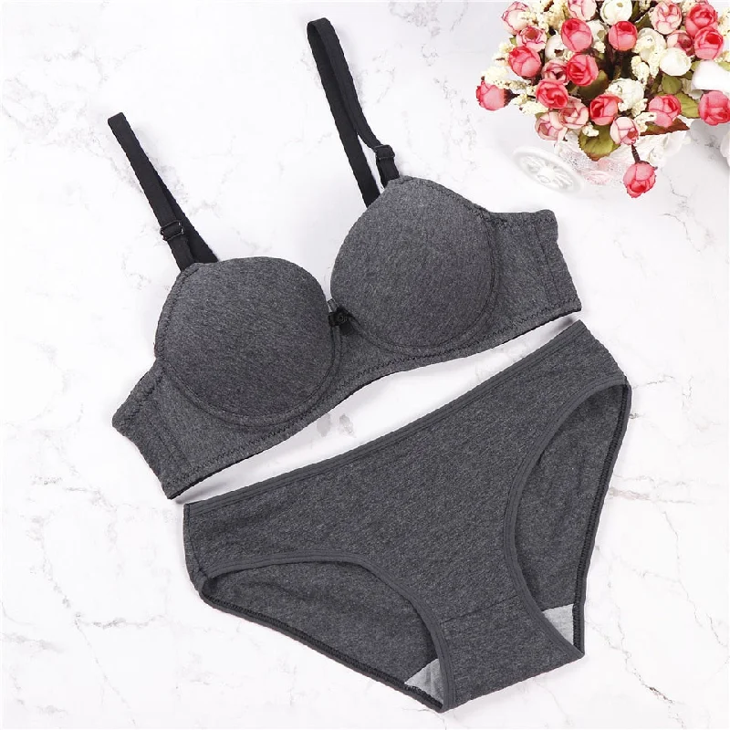 plus size bras with good support2019 new lingerie sets Glossy Pure gather girl underwear Candy-colored Japanese fashion cute bow gather bra set plus size bras with good support2019 new lingerie sets Glossy Pure gather girl underwear Candy-colored Japanese fashion cute bow gather bra set