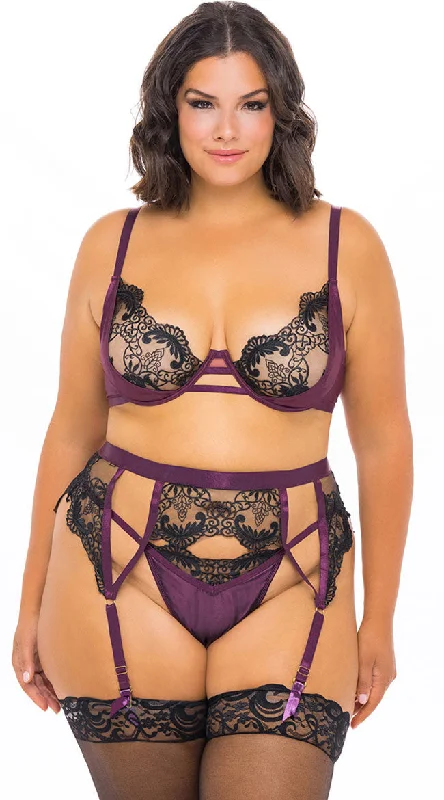 wireless bras for a natural feelPlus Size Hear Me Out Bra Set