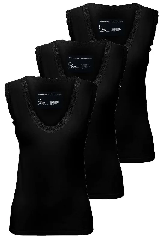 adjustable strap women camisoles & tanks for perfect fitLuxury Cotton Rich Lace Tank Top Set