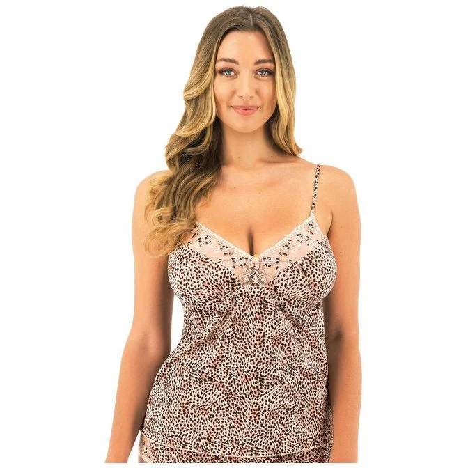 women camisoles & tanks for wearing with skirtsFantasie Lindsey Camisole - Leopard