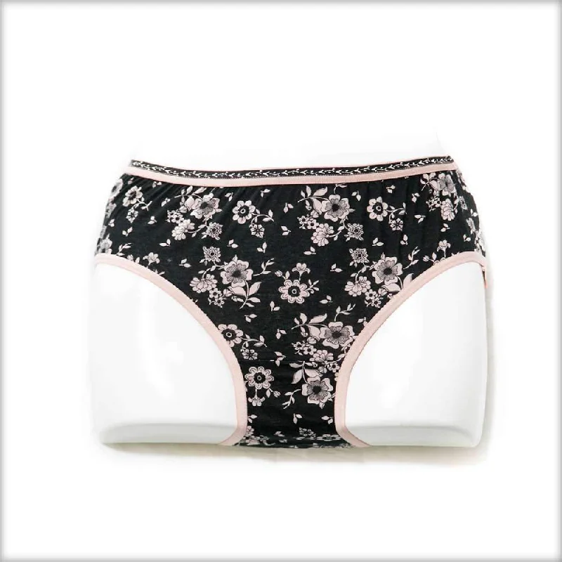 seamless anti - chafing panties for women for all - day comfortPrinted Panty Fawn and Black seamless anti - chafing panties for women for all - day comfortPrinted Panty Fawn and Black