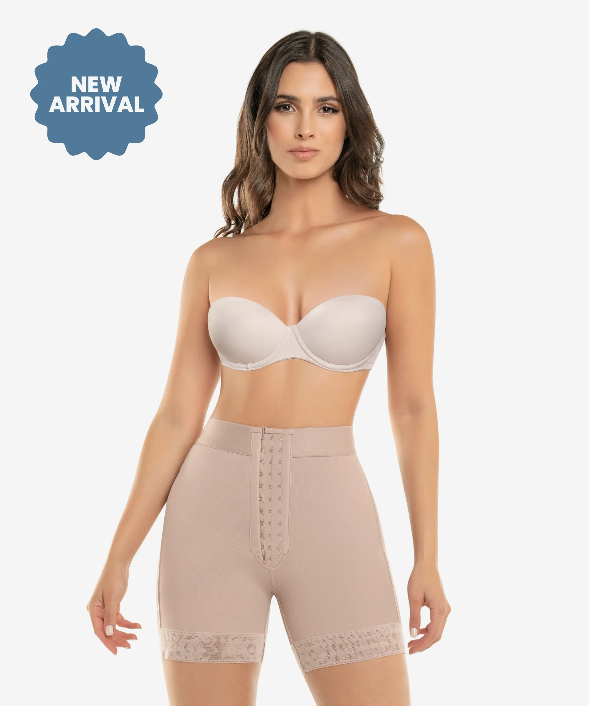 seamless tummy - control women boyshortHook closure high compression shorts - Style 255 seamless tummy - control women boyshortHook closure high compression shorts - Style 255