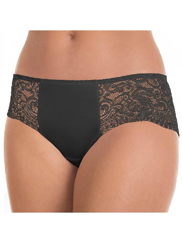 UV - protected women boyshort swimwearBlack Victoria Boyshorts