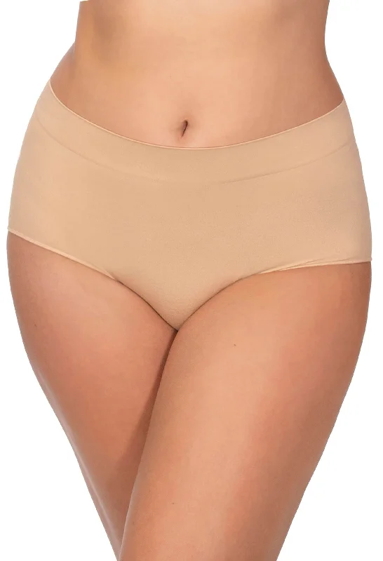 eco - friendly recycled women boyshortSleek Midi Brief