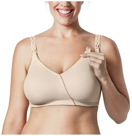padded wireless bras for light supportBravado Essential Embrace Nursing Bra