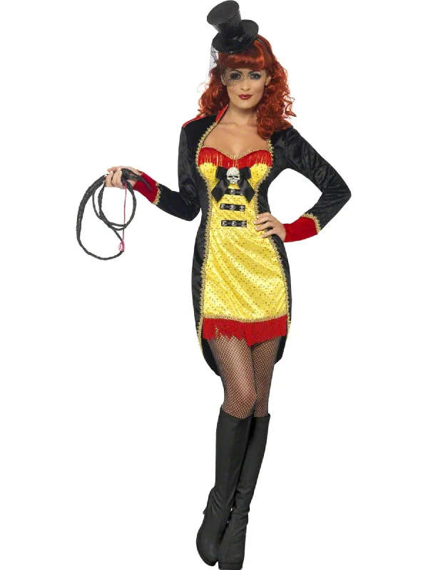 women cosplay costumes with built - in lightsCirque Sinister Sinful Ringmaster Costume Medium