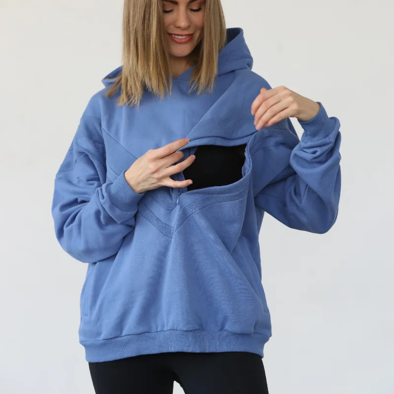 plunge wireless bras for a natural lookIsabella The Organic Oversized Nursing & Pregnancy Hoodie (Pitch Blue) plunge wireless bras for a natural lookIsabella The Organic Oversized Nursing & Pregnancy Hoodie (Pitch Blue)