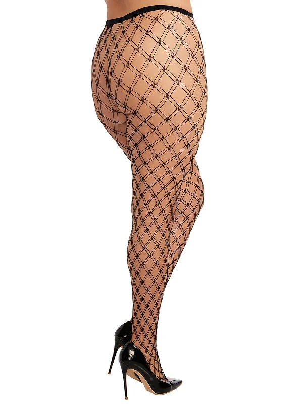seamless hipster panties for women for a low - rise fitDreamgirl Double Knitted Fence Net Pantyhose seamless hipster panties for women for a low - rise fitDreamgirl Double Knitted Fence Net Pantyhose