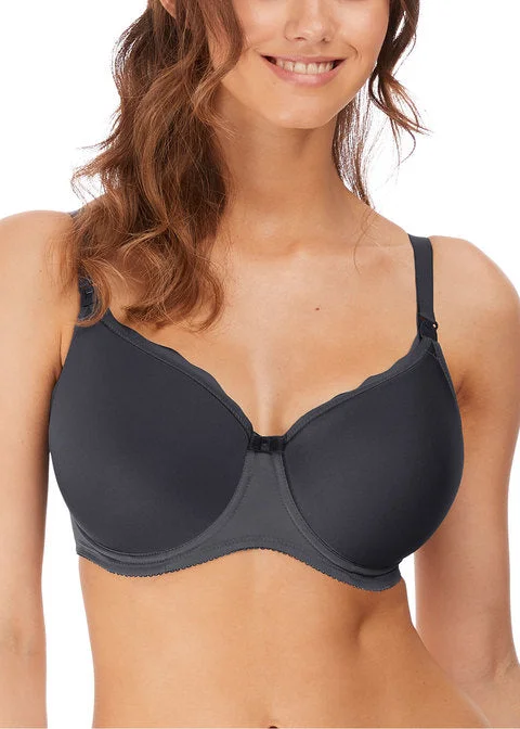 wireless bras for a natural feelFreya Pure Sculpt Molded Soft Cup Nursing Bra, Slate wireless bras for a natural feelFreya Pure Sculpt Molded Soft Cup Nursing Bra, Slate