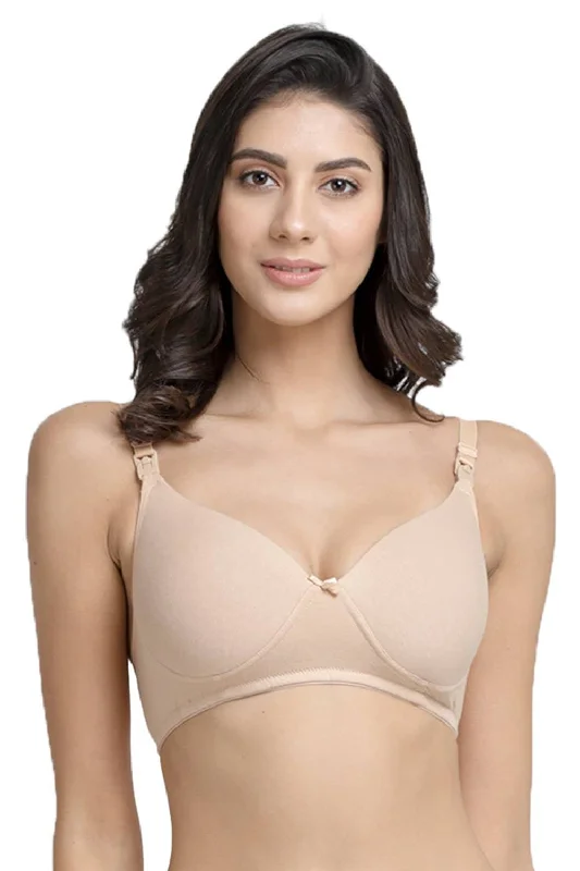 full cup padded bras for enhanced shapeOrganic Cotton Antimicrobial Padded Nonwired Feeding Bra-IMB009B full cup padded bras for enhanced shapeOrganic Cotton Antimicrobial Padded Nonwired Feeding Bra-IMB009B