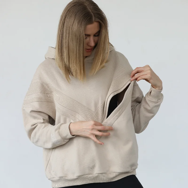 plunge wireless bras for a natural lookIsabella The Organic Oversized Nursing & Pregnancy Hoodie (Sand) plunge wireless bras for a natural lookIsabella The Organic Oversized Nursing & Pregnancy Hoodie (Sand)