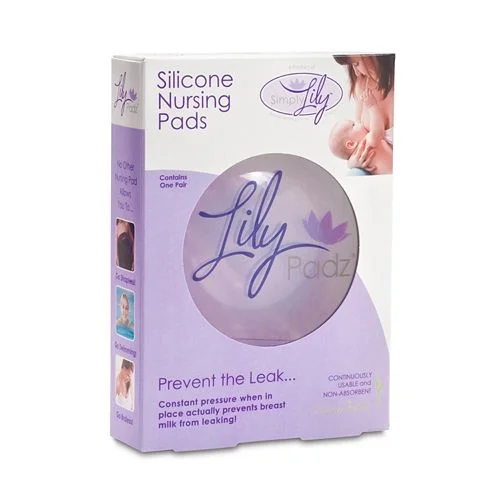 padded wireless bras for light supportLilyPadz Silicone Nursing Pads
