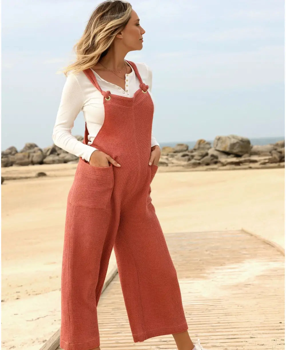 t - shirt bras for a smooth look under clothesMaternity and nursing overalls MAYA terracotta t - shirt bras for a smooth look under clothesMaternity and nursing overalls MAYA terracotta