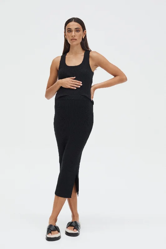 wireless bras for a natural feelWoodford Crop Tank (Black)