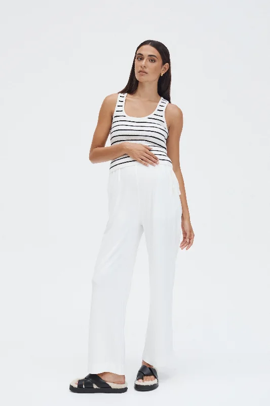 moisture wicking convertible brasWoodford Crop Tank (Stripe)