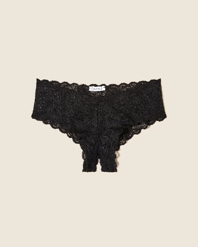 women boyshort with back - mesh panelsExtended Naughty Boyshort
