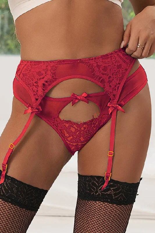 period panties for women with leak - proof protectionRed Mesh and Lace Garter and Panty Set period panties for women with leak - proof protectionRed Mesh and Lace Garter and Panty Set