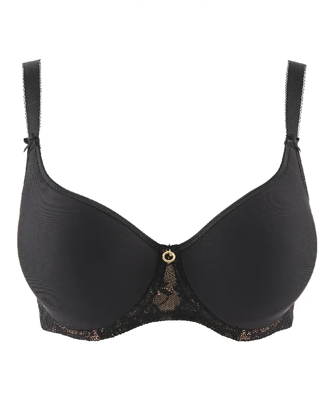 sexy lace push up bras for special occasionsRosessence Black Spacer T-Shirt Bra