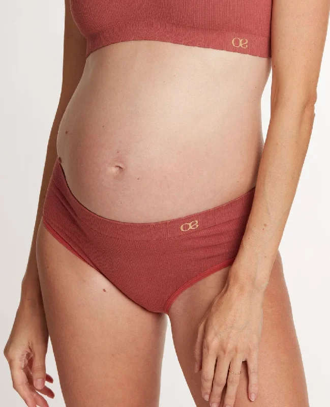 full cup padded bras for enhanced shapeSeamless maternity briefs Zoé terracotta