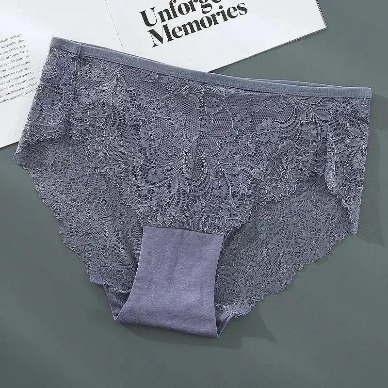 petite women sexy lingerie fitsSexy Grey Lace Women's Underpants