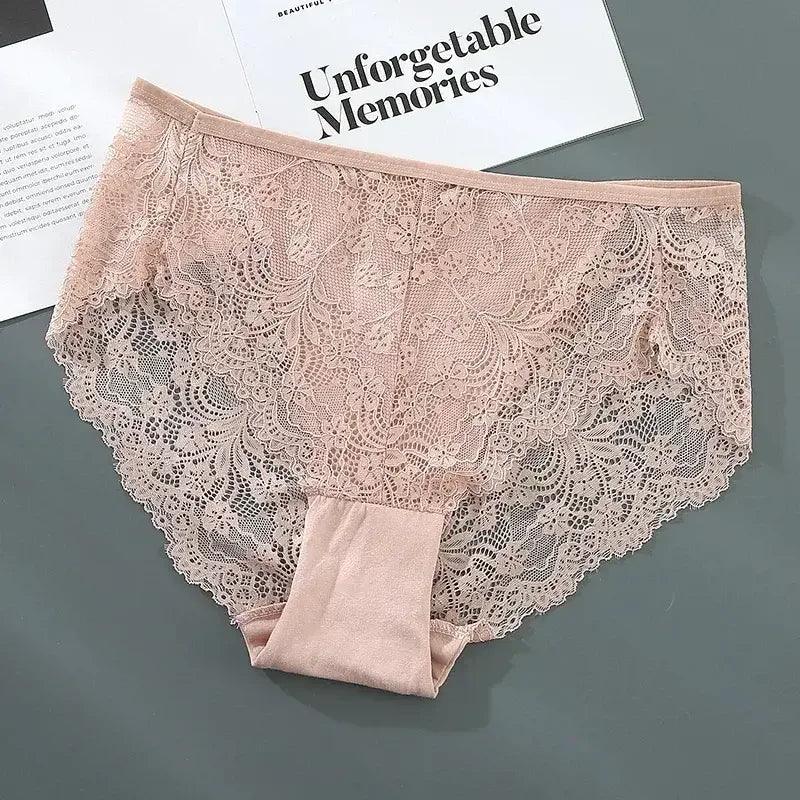 high cut women sexy lingerieSexy Pink Lace Women's Underpants