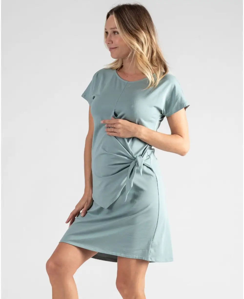 moisture wicking sleep bras for hot sleepersShort maternity and nursing dress Matelot sage moisture wicking sleep bras for hot sleepersShort maternity and nursing dress Matelot sage