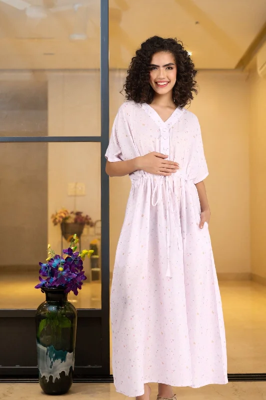 sleep bras with adjustable strapsStarry Cloud Maternity & Nursing Dress / Delivery Gown/ Night Dress sleep bras with adjustable strapsStarry Cloud Maternity & Nursing Dress / Delivery Gown/ Night Dress