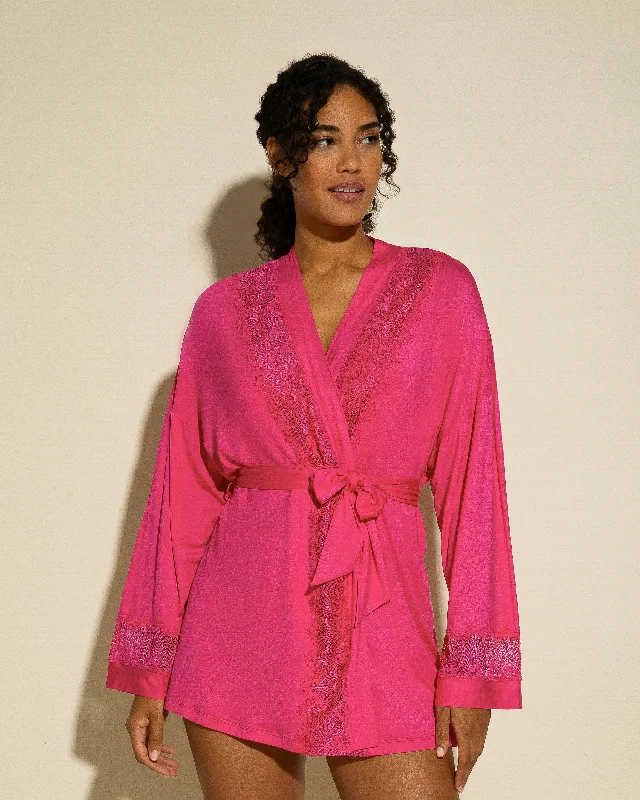 Bra with a plus - size front - closure for easy access​ Robe