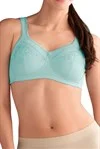 Bra with a polyester - lined cup for durability and moisture - wicking Isadora SB Light Jade #44482 Bra with a polyester - lined cup for durability and moisture - wicking Isadora SB Light Jade #44482