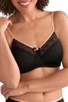 Bra with a floral - print for a feminine and stylish look​ Amoena Lia Padded Non-wired Mastectomy Bra #44486