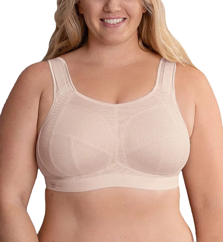 Bra with a satin finish for a luxurious look Anita Extreme Control Plus Wireless Sports Bra (5567) - Smart Rose Bra with a satin finish for a luxurious look Anita Extreme Control Plus Wireless Sports Bra (5567) - Smart Rose