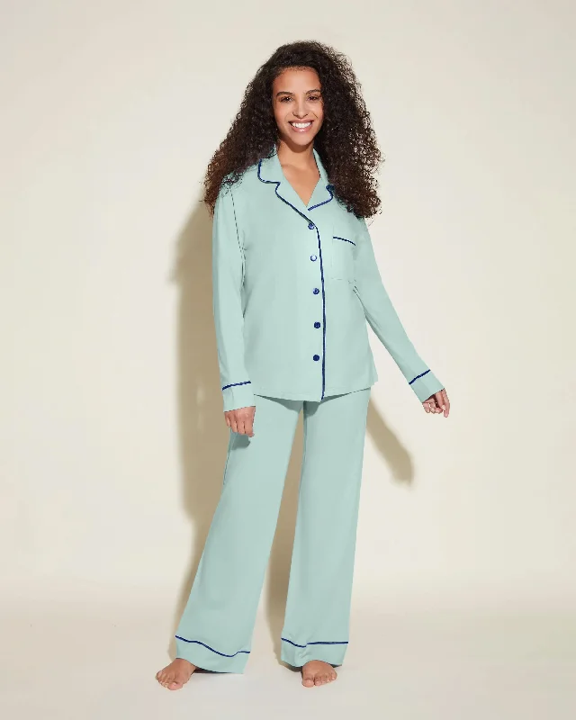 Bra with a breathable lining for a cool feel Petite Long Sleeve Top & Pant Pajama Set Bra with a breathable lining for a cool feel Petite Long Sleeve Top & Pant Pajama Set