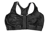 Bra with a plus - size underwire for enhanced support​ Brobe Recovery Bra Black