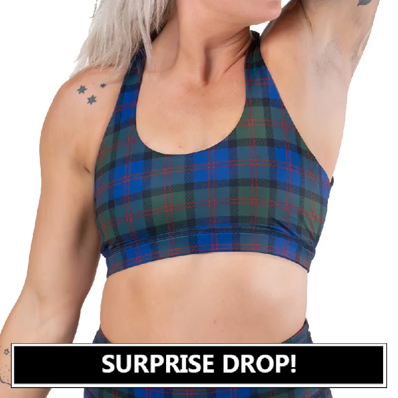 underwire bras with maximum supportButterfly Back Bra | Polar Plaid