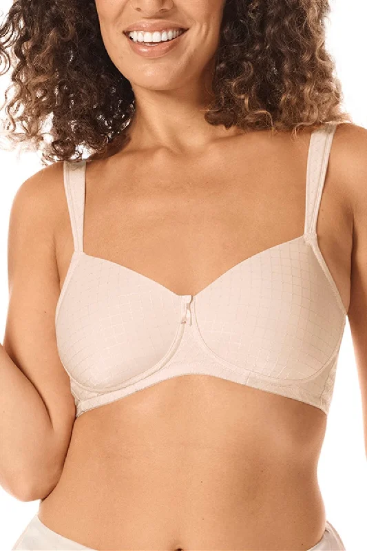 Wireless bras for ultimate comfort and freedom​ Cara Padded Non-Wired Bra - light rose - #44914