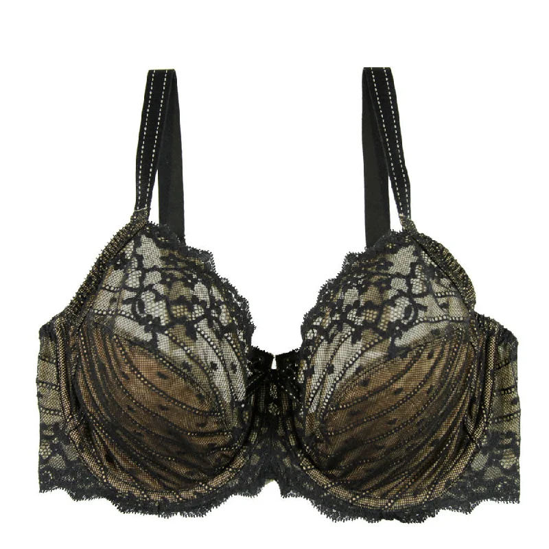 Bra with a low - cut cup for a more revealing style​ Chantelle Rive Gauche Full Coverage Unlined Bra