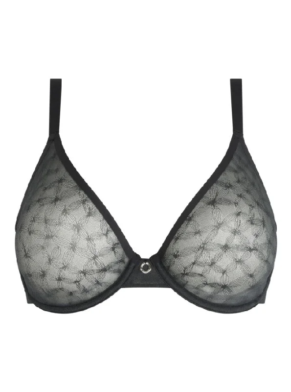 Bra with an anti - itch lining for added comfort Chantelle Stella Lace Unlined Bra Bra with an anti - itch lining for added comfort Chantelle Stella Lace Unlined Bra