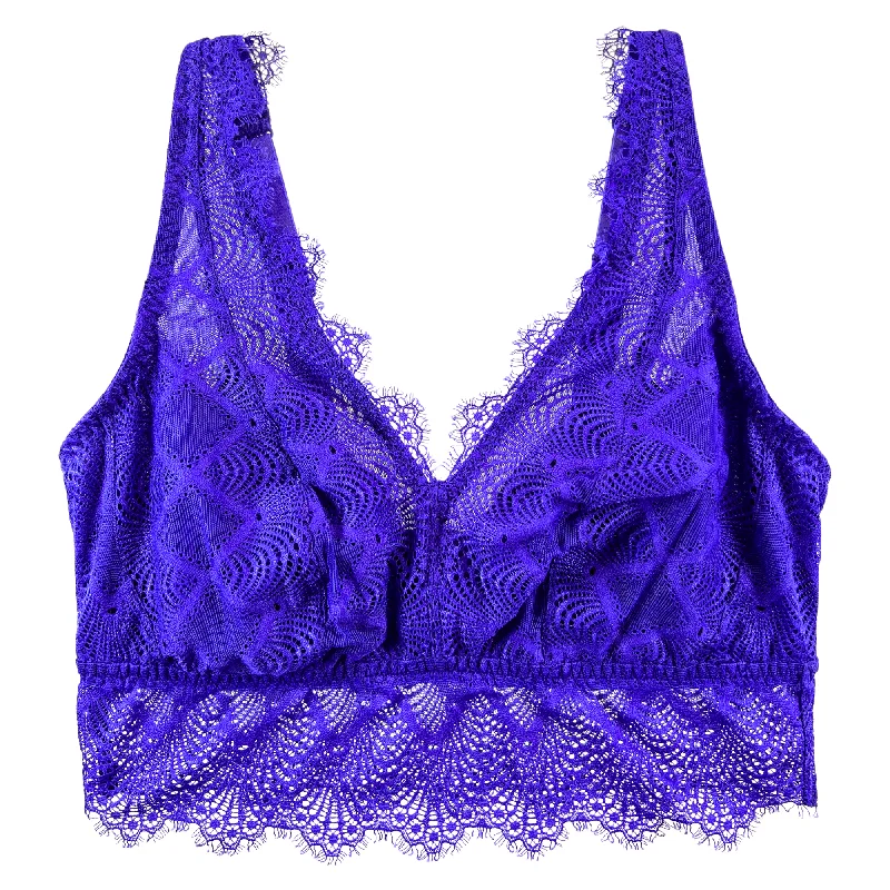 Bra with a reversible design for double the style options Cosabella Allure Curvy Plunge - Violette Bra with a reversible design for double the style options Cosabella Allure Curvy Plunge - Violette