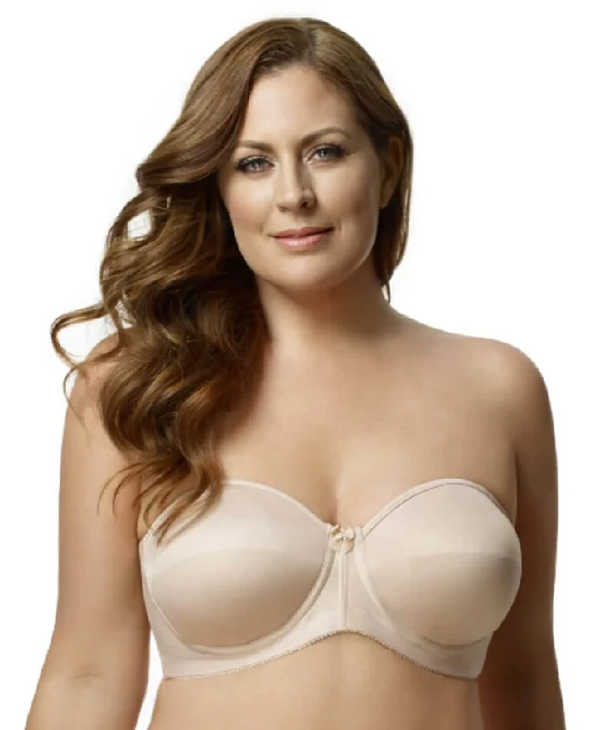 lace bras for a romantic lookElila Molded Spacer Underwired Strapless Bra - Nude