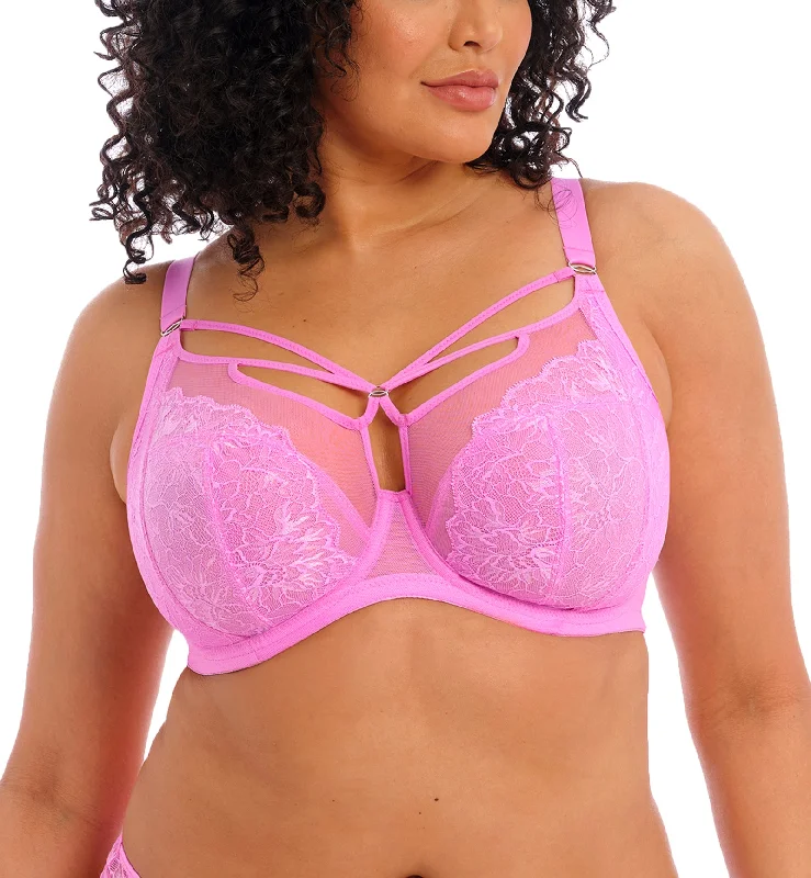 Cotton bras known for breathability and softness Elomi Brianna Plunge Underwire Bra (8080) - Very Pink Cotton bras known for breathability and softness Elomi Brianna Plunge Underwire Bra (8080) - Very Pink