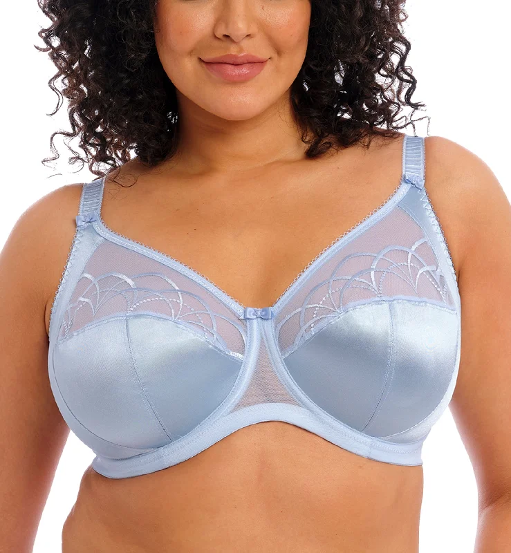 Full - cup bras providing maximum coverage and support Elomi Cate Embroidered Full Cup Banded Underwire Bra (4030) - Alaska Full - cup bras providing maximum coverage and support Elomi Cate Embroidered Full Cup Banded Underwire Bra (4030) - Alaska