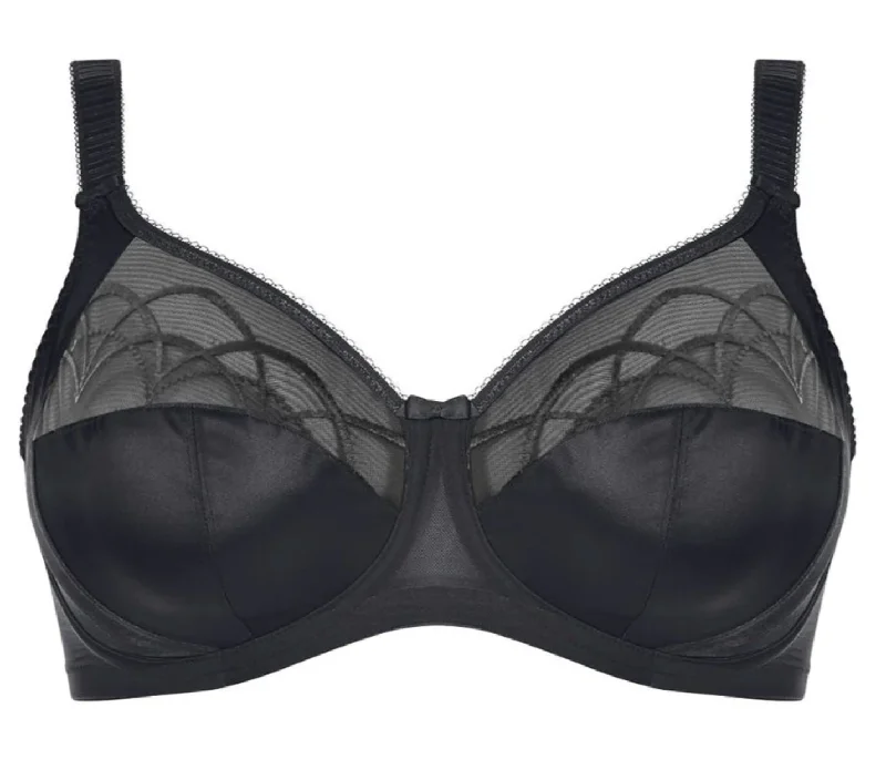 Plus - size bras designed for larger cup sizes and fuller figures Elomi Cate Side Support Underwire Bra Plus - size bras designed for larger cup sizes and fuller figures Elomi Cate Side Support Underwire Bra